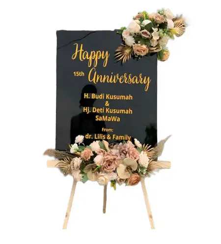 Papan Bunga Akrilik Samparwadi