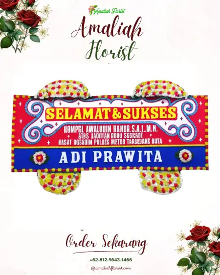 Papan Bunga Ucapan Selamat Samparwadi