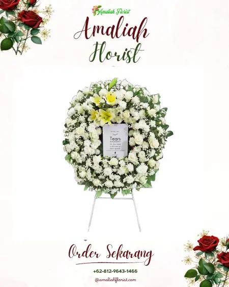 Krans Bunga Duka Samparwadi